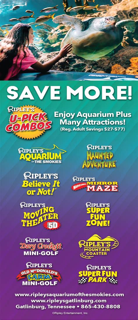 ripley's aquarium of the smokies coupons